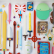 Illustration for article titled emLegend Of Zelda/em Papercraft Armory